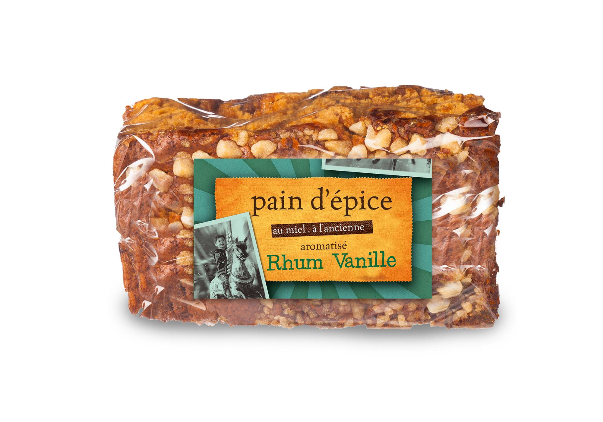 Finabeil - Pan de especias a la antigua ron y vainilla 500 g - Finabeil
