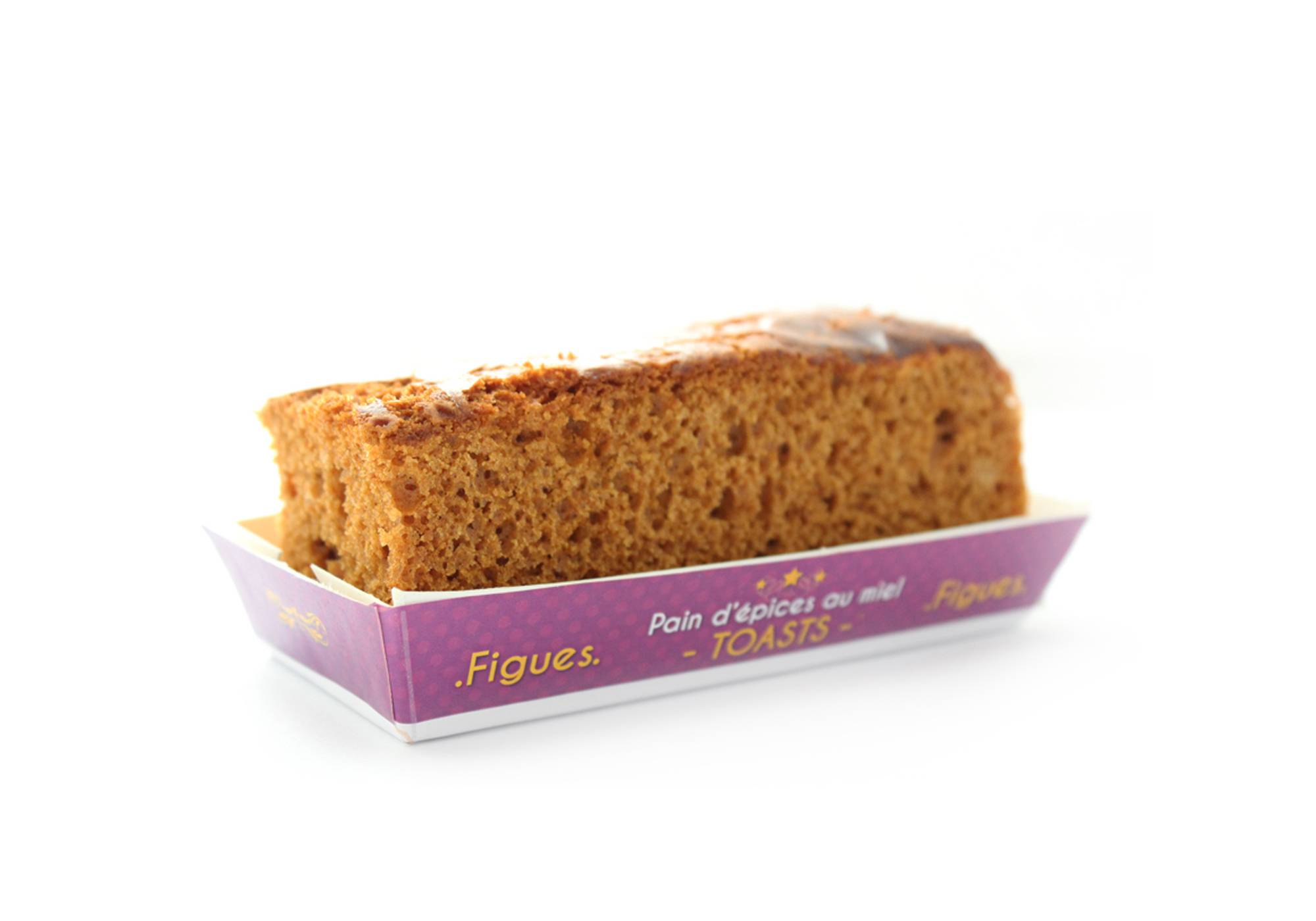 Finabeil - Tostada de pan de especias con miel e higo 120 g - Finabeil