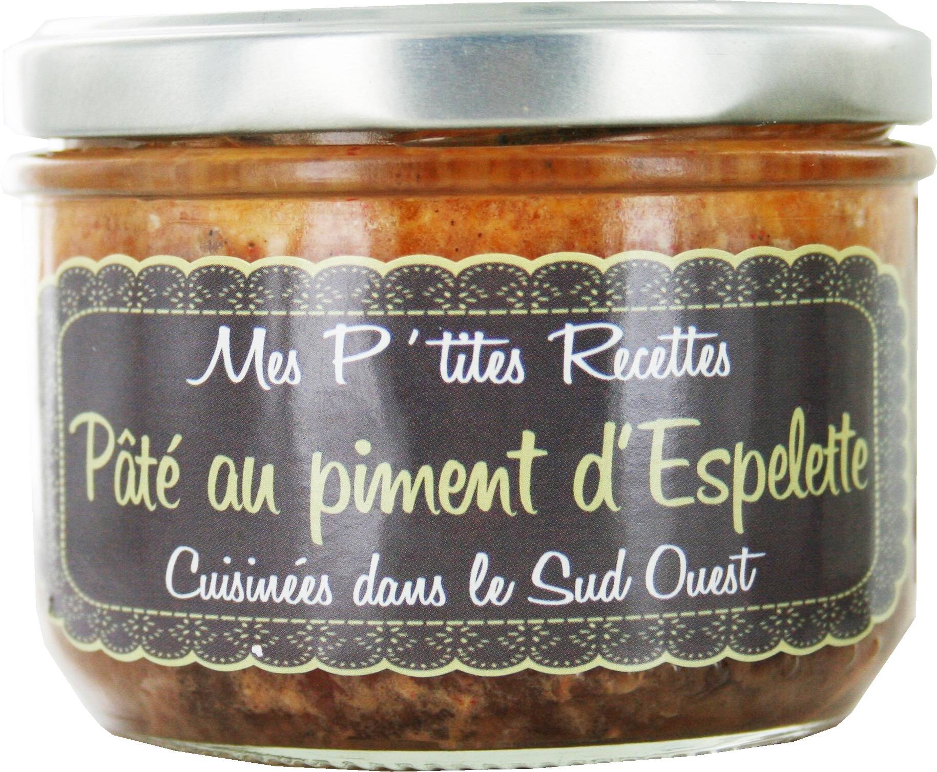 Mes petites recettes - Pâté Basque Au Piment D'Espelette 220G