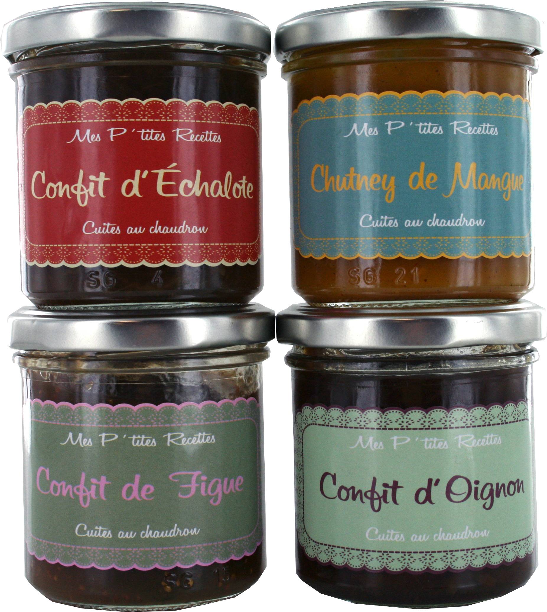 Mes petites recettes - Confit d'Oignons 150g Mes P'tites Recettes - Imagen 1