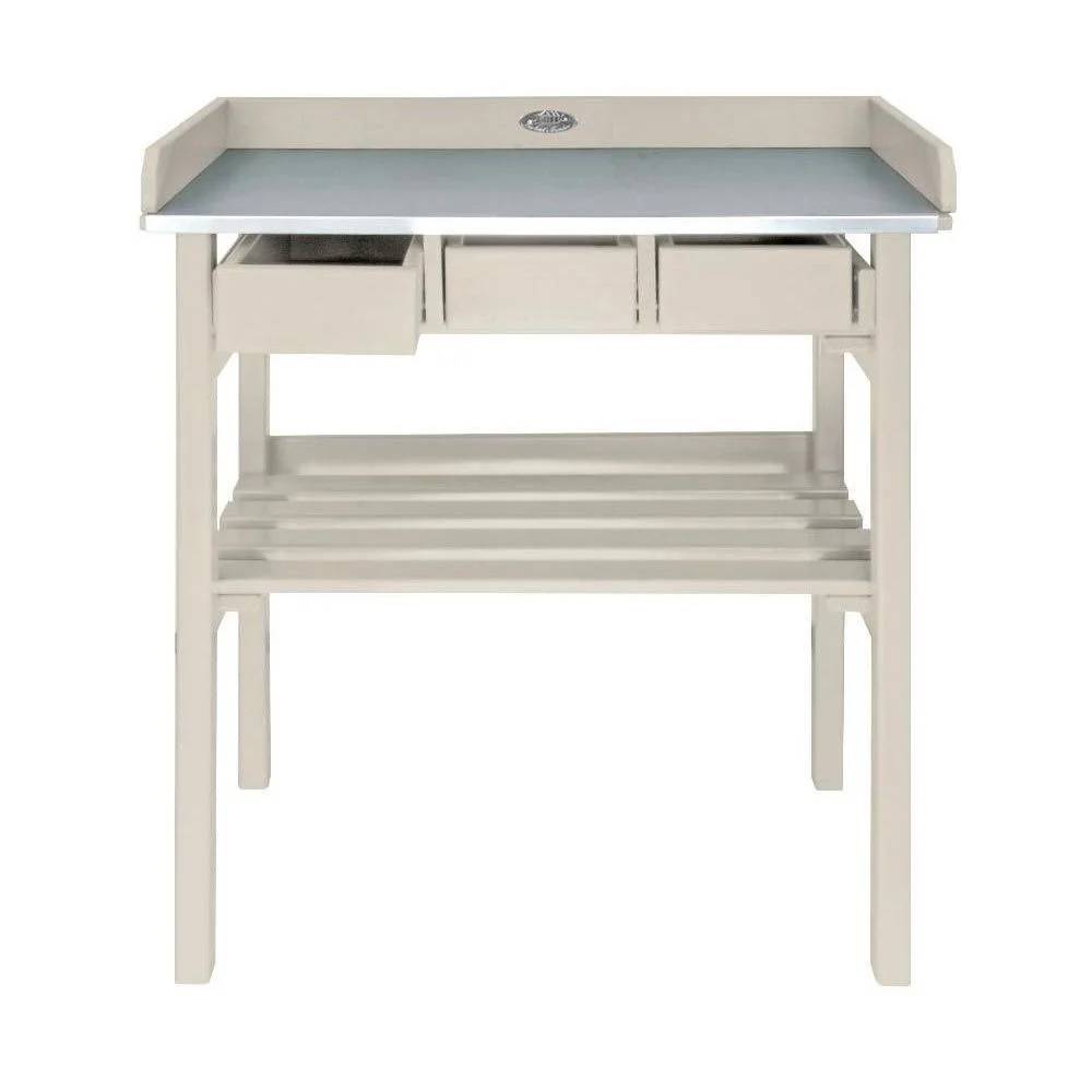 Table de rempotage pin zinc blanc - ESSCHERT DESIGN - Image 3