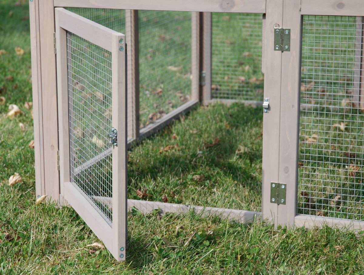 Lifland - Enclos run out luxe - L.116 x l.109 x H.48 cm - Imagen 3