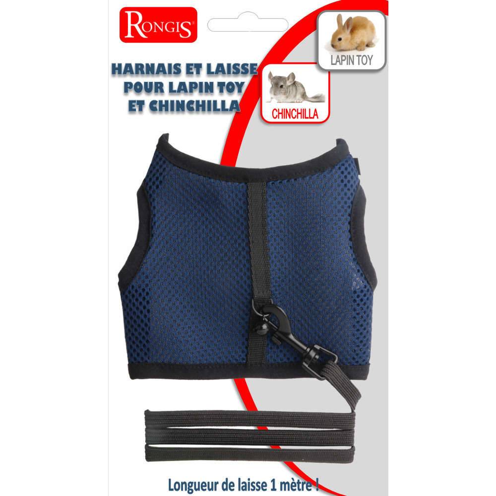 Rongis - Harnais Et Laisse Pour Chinchilla Ou Lapin Toy – RONGIS - Imagen 2