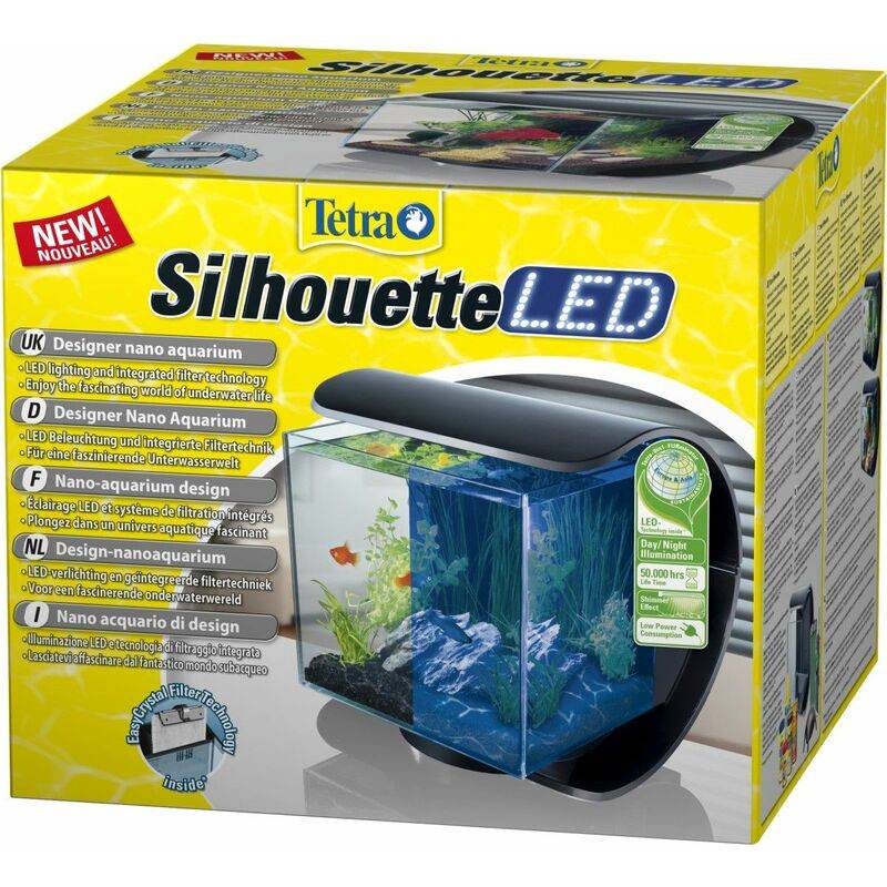 Tetra - Acuario Silhouette Vidrio LED 12 L TETRA