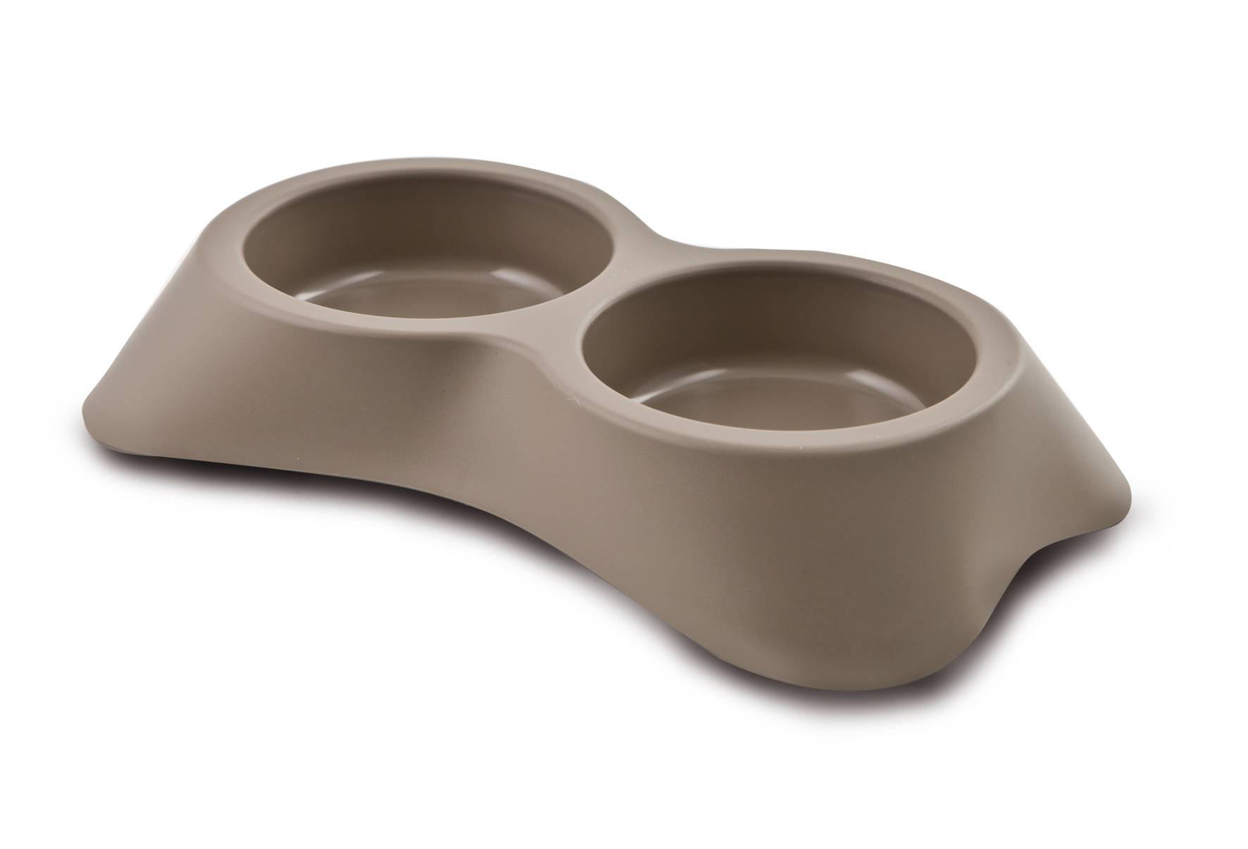 Martin Sellier - Gamelle Double Plastique Taupe - MARTIN SELLIER