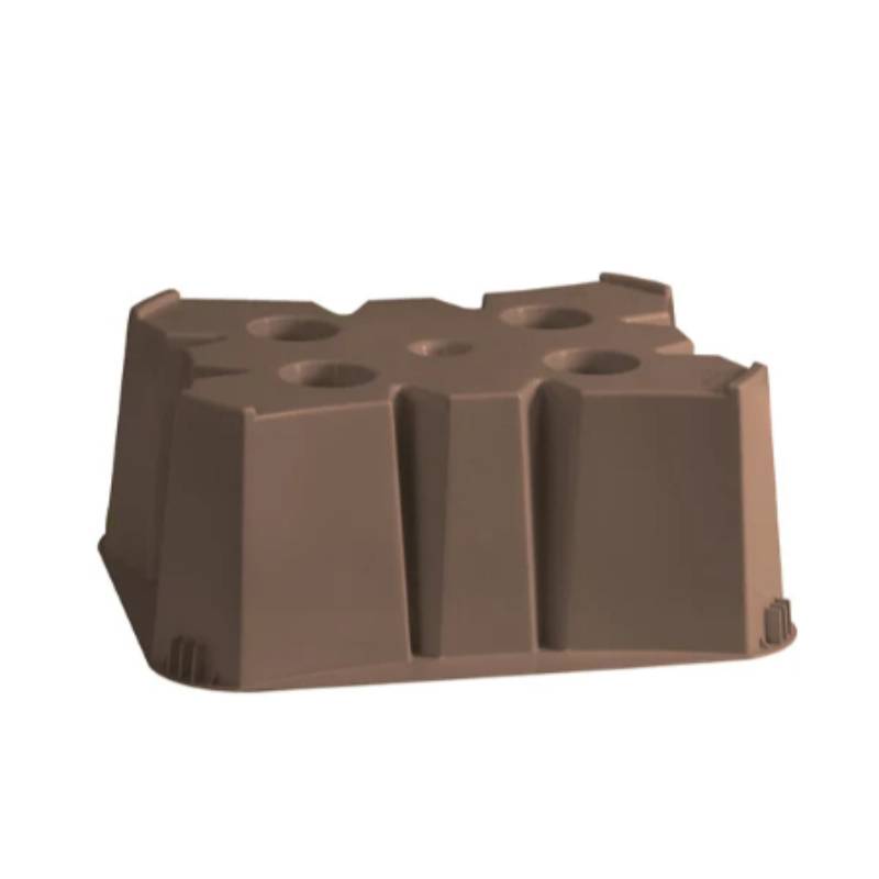 Belli - Support pour récupérateur à eau de pluie 200L à 300L taupe - BELLI