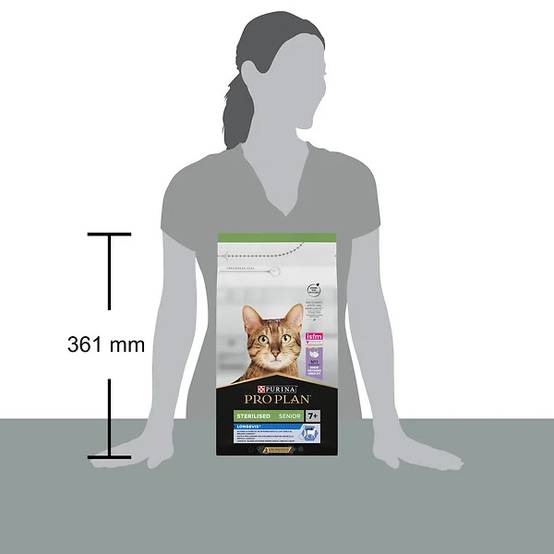 Purina Pro Plan - Croquettes chat Senior 7+ Stérilisé Dinde 1,5 kg - PRO PLAN - Image 5