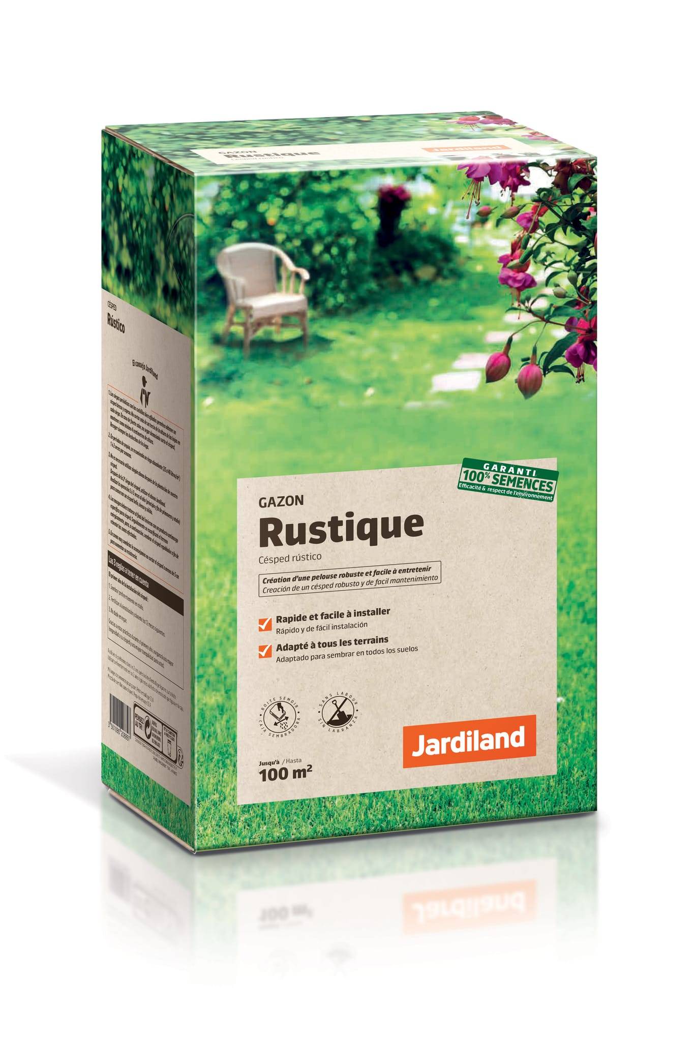 Jardiland - Gazon rustique Jardiland jusqu'à 100 m2