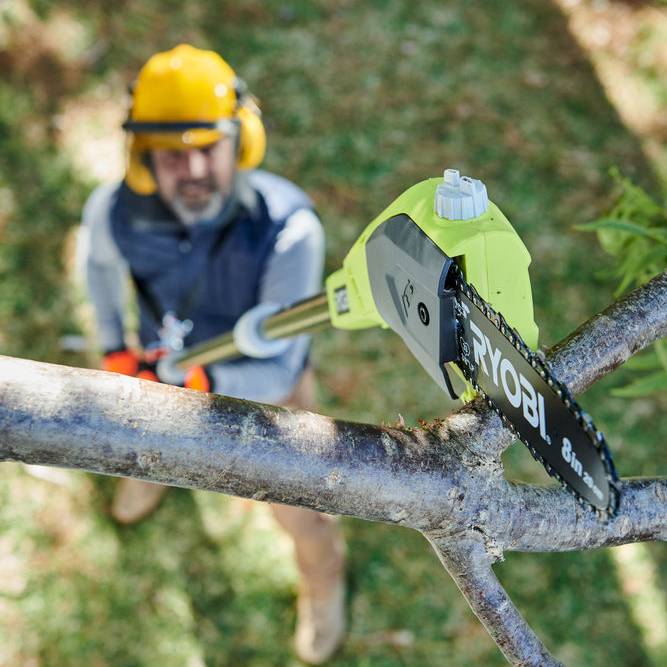 Ryobi - Elagueur sur perche sans fil 18V guide 20 cm - RYOBI - Image 9