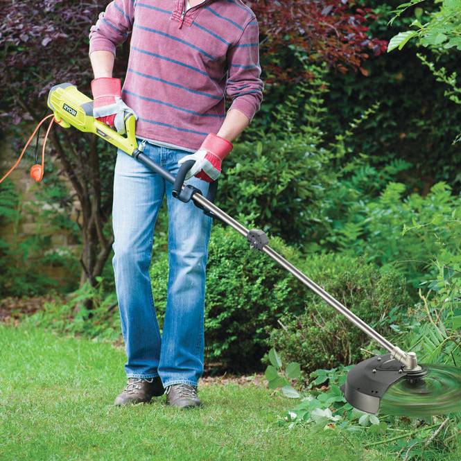 Ryobi - Débroussailleuse électrique Acier Vert 1200 W l. 26 cm H. 140 cm – RYOBI - Imagen 9