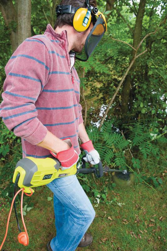 Ryobi - Débroussailleuse électrique Acier Vert 1200 W l. 26 cm H. 140 cm – RYOBI - Image 2