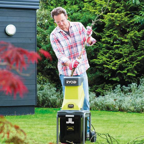 Ryobi - Broyeur de végétaux électrique 2500 W 45 mm RSH2545B - RYOBI - Image 8