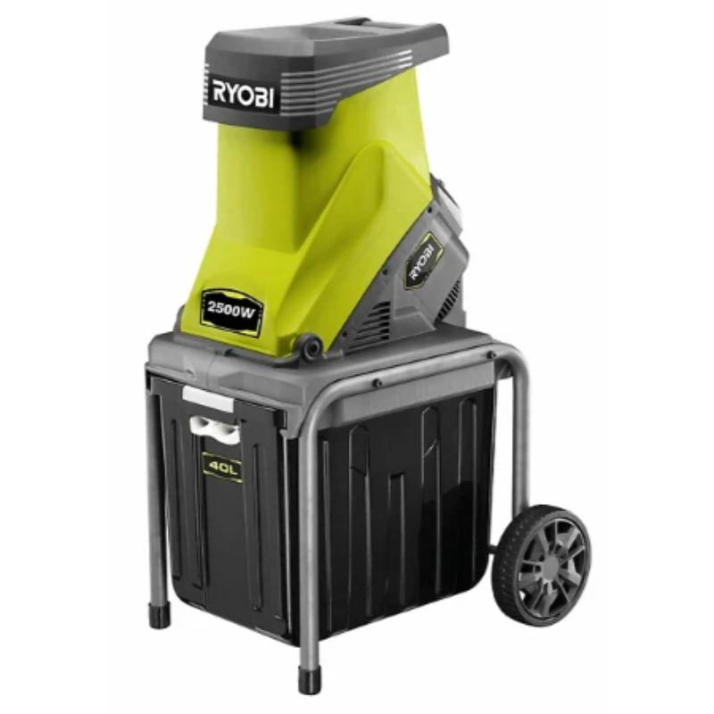 Ryobi - Broyeur de végétaux électrique 2500 W 45 mm RSH2545B - RYOBI