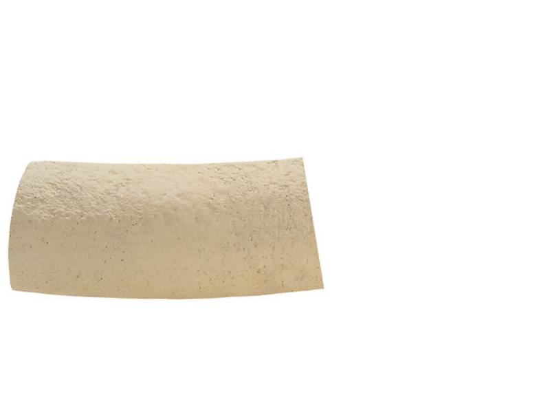 Bordure Courbe Béton Ciré Pierre L 24,50 cm l 9 cm H 7,5 cm - W.HAIRIE