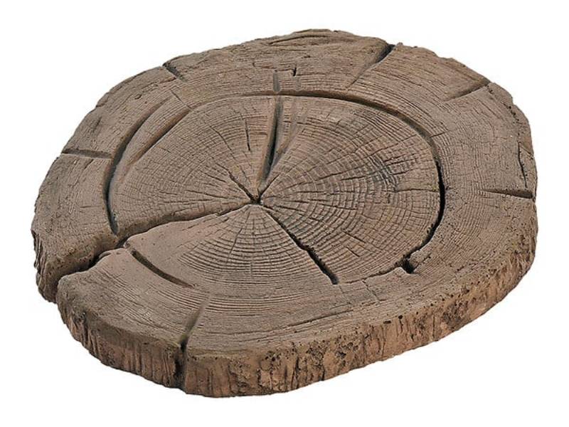 Pas japonais Rondin De Bois Pierre Reconstituée Ø 34/37 cm Épai. 3,5 cm – W.HAIRIE - Imagen 1