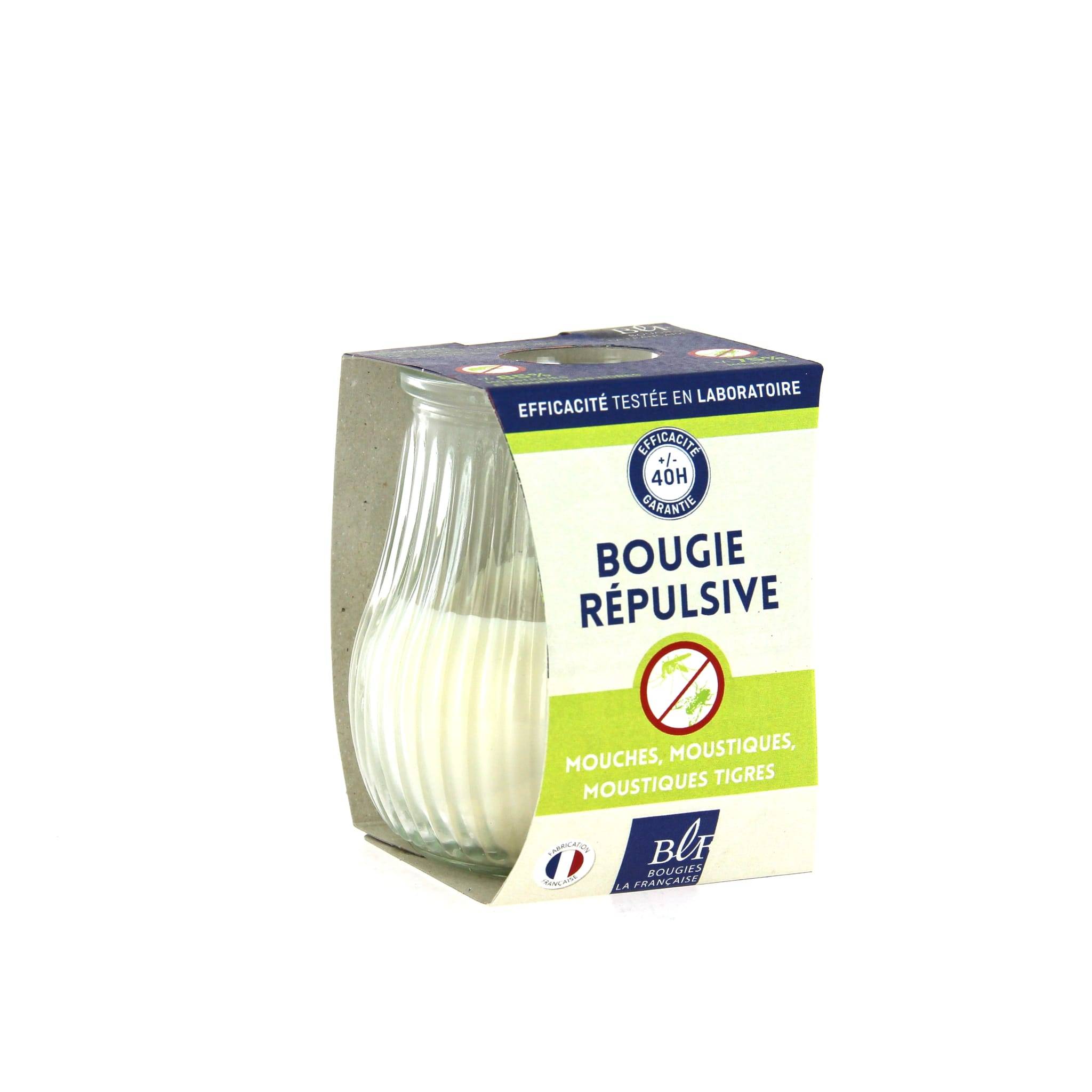 Bougies la Française - Bougie répulsive - parfum Géraniol - Image 1