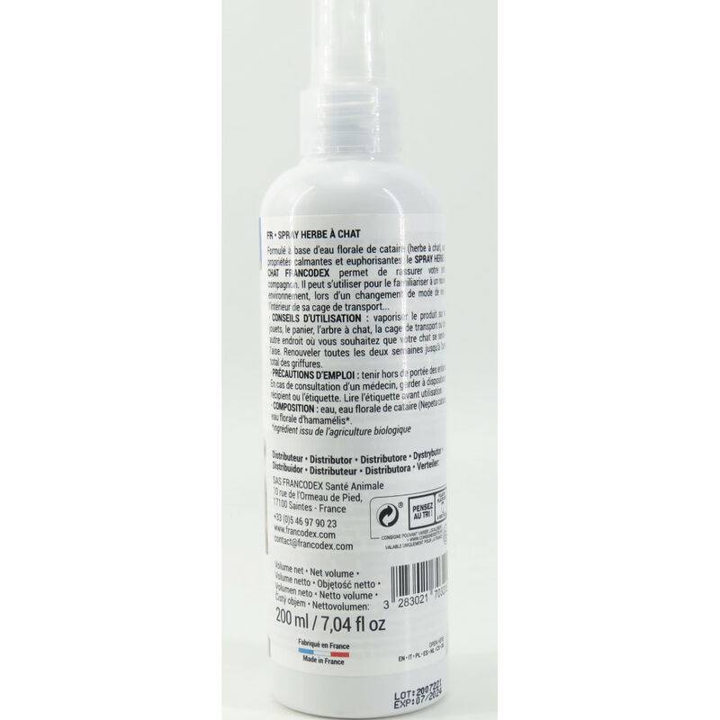 Francodex - Spray à l'Herbe à Chat - FRANODEX - Imagen 2