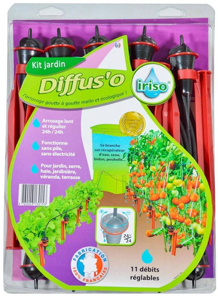 Iriso - Kit Jardin Arrosage Régulé 10 Goutteurs - IRISO - Imagen 4