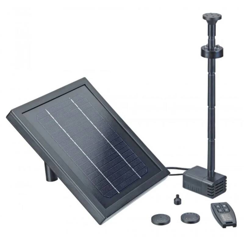 Jeu d'eau solaire LED avec télécommande PONTEC - Imagen 1