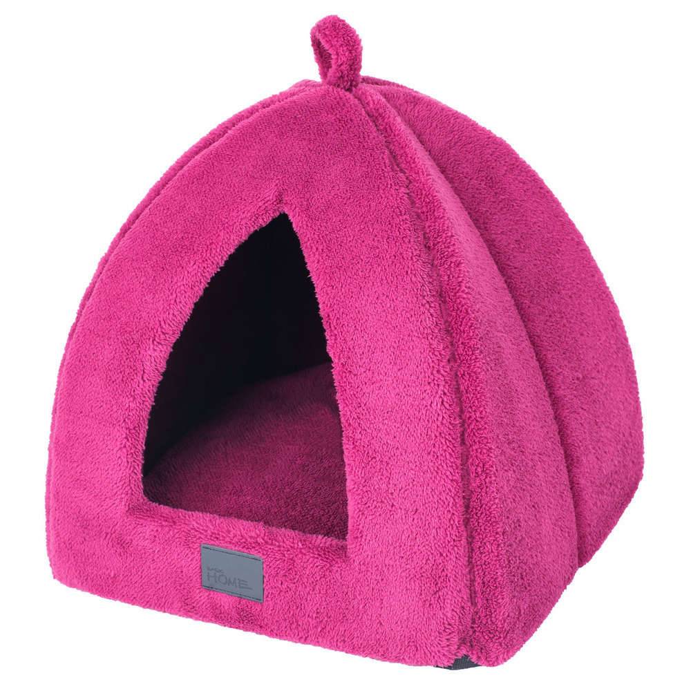 Igloo chat tissu peluche 35x35x38 cm Wouapy Home - WOUAPY - Imagen 4