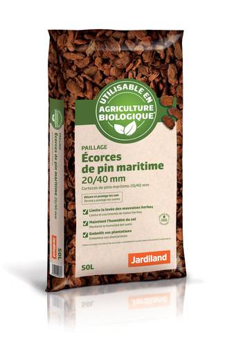 Jardiland - Jardiland - Ecorce de pin premium 20/40 mm 50L