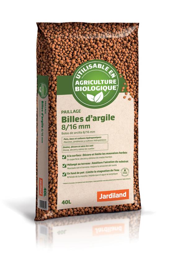 Jardiland - Billes d'argile 8/16mm 40L