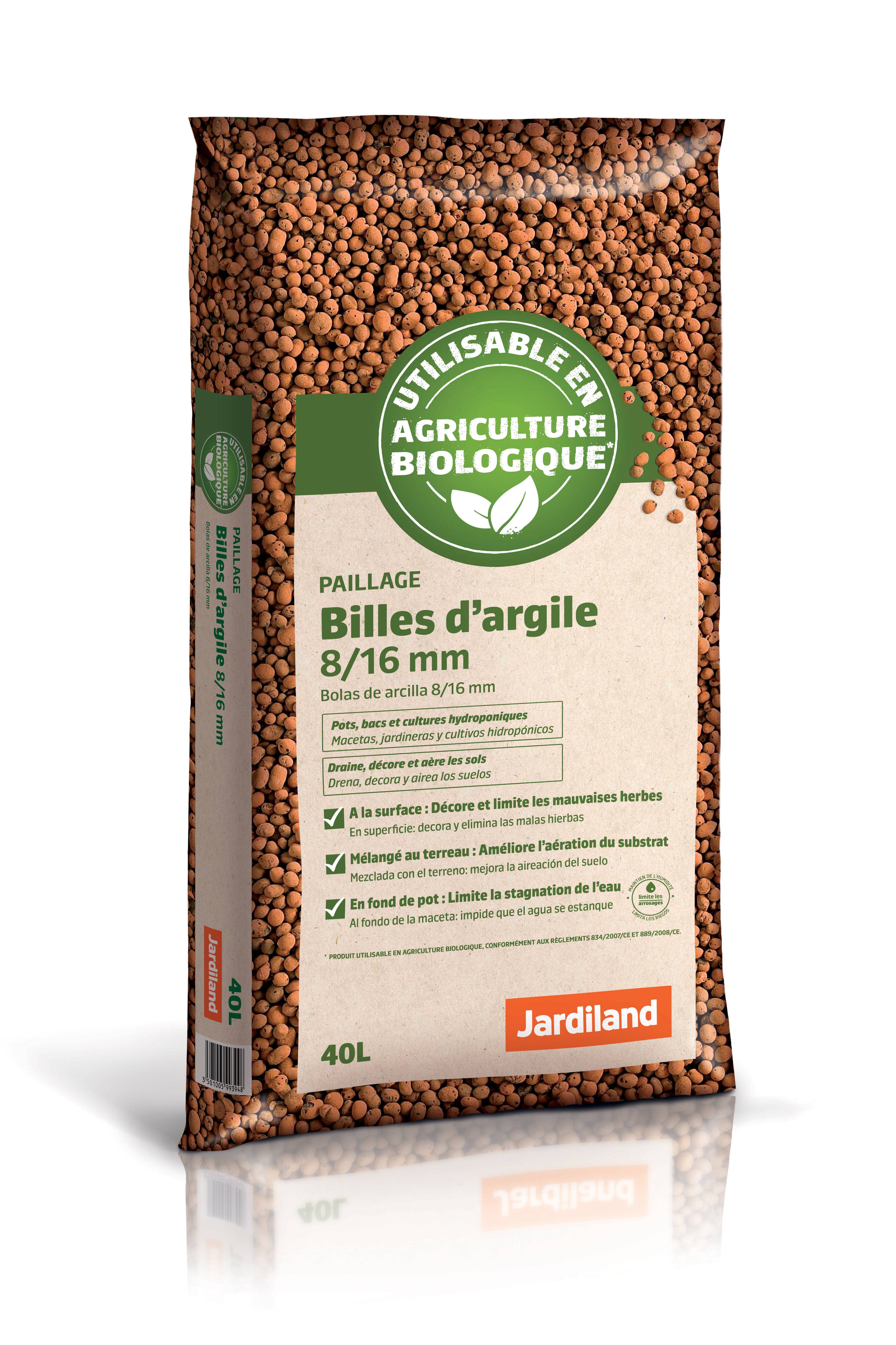 Jardiland - Billes d'argile 8/16mm 40L