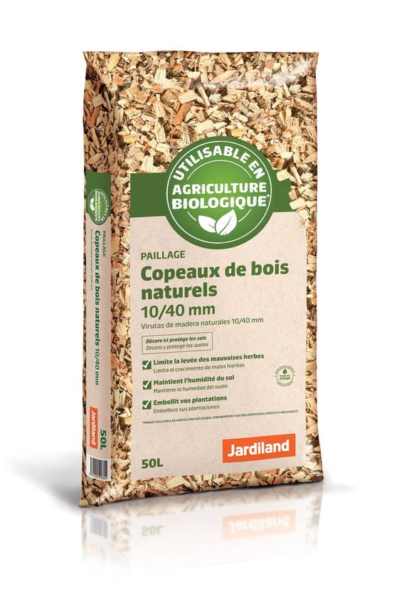 Jardiland - Jardiland - Copeaux de bois naturel 50 L