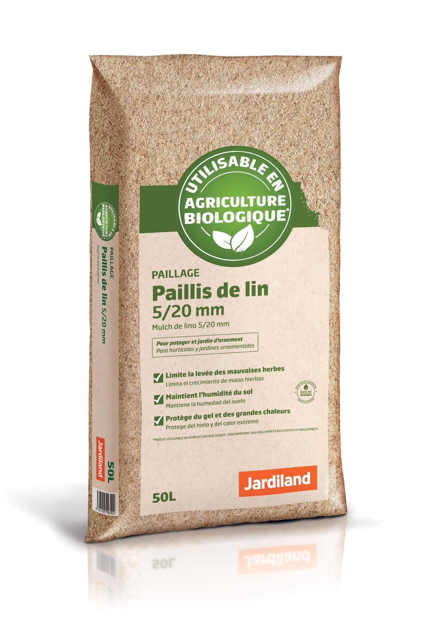 Jardiland - Mantillo de lino 50l