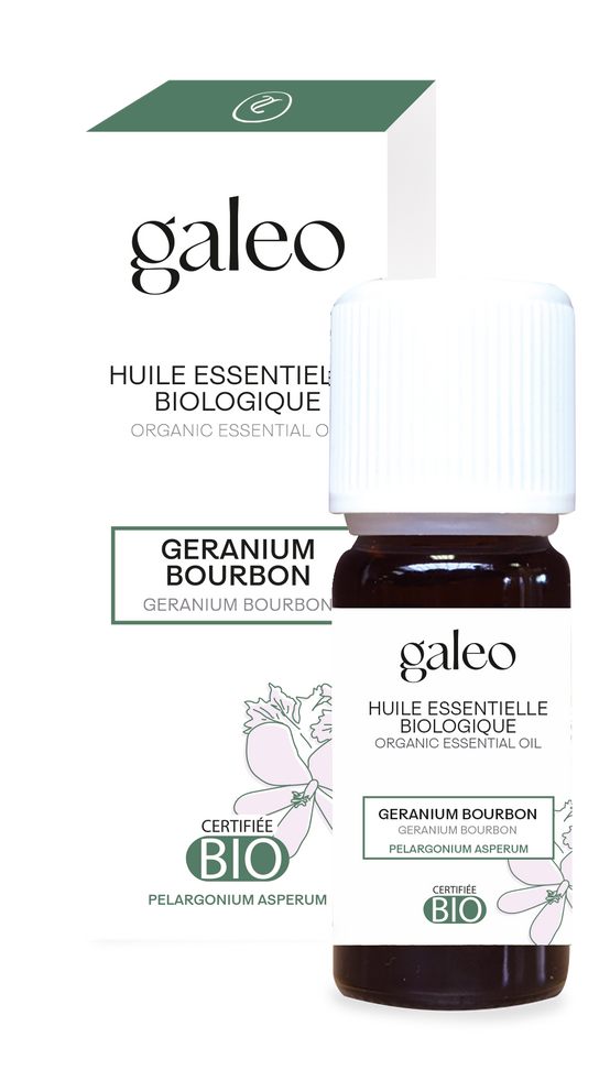 Galeo - Huile essentielle de géranium bourbon bio 10 ml - Image 1