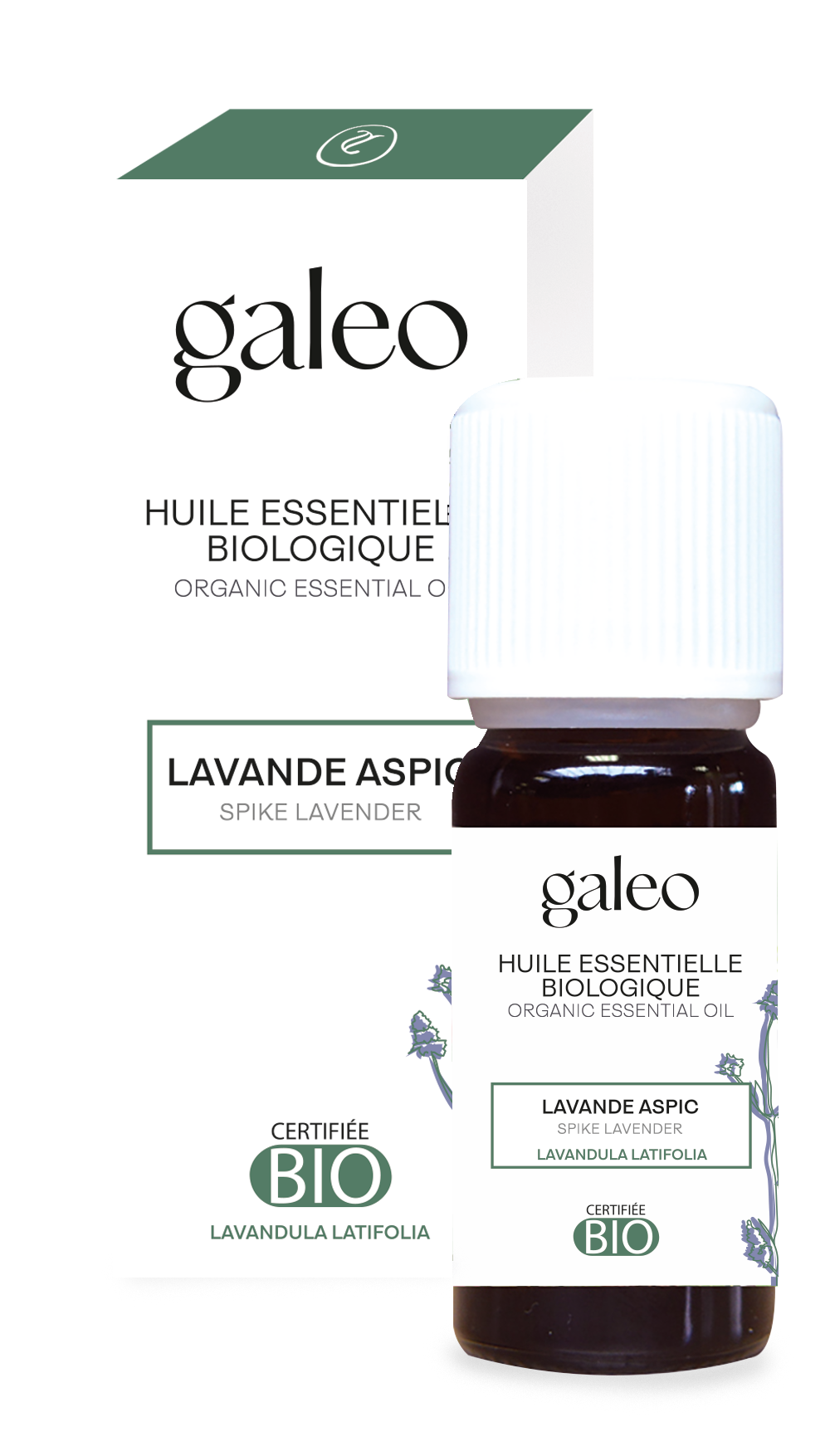 Galeo - Huile essentielle de lavande aspic bio 10 ml - Image 3