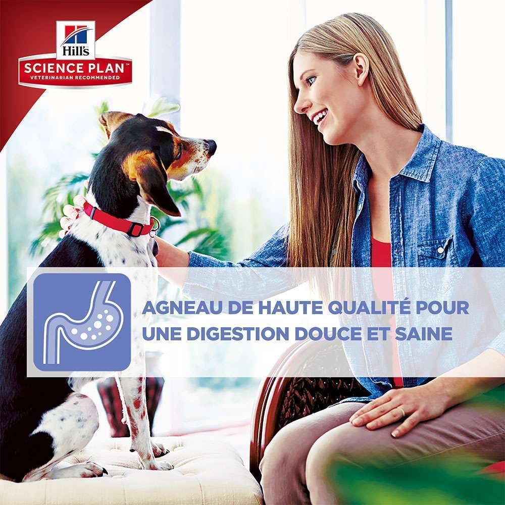 Hill's Pet Nut - Croquettes pour Chien Mature Adulte 7+ Medium Agneau & Riz 12kg - Science Plan Hill's - Image 4