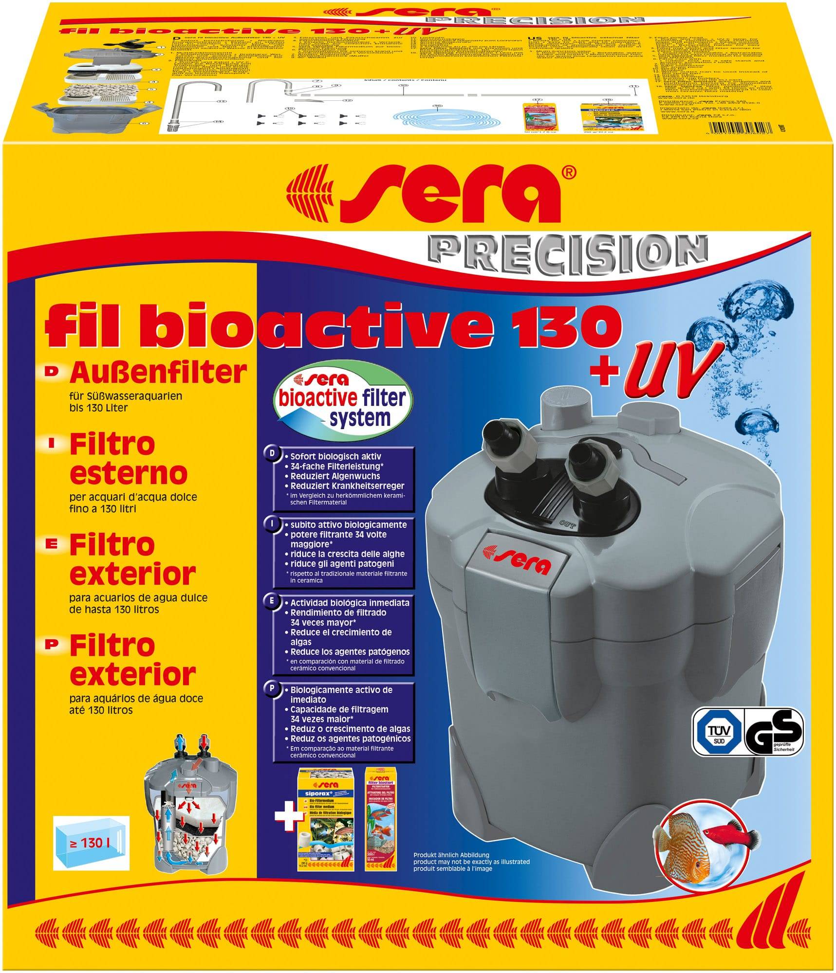 Sera - Sera - Fil bioactive 130 + UV 150 l - Image 1