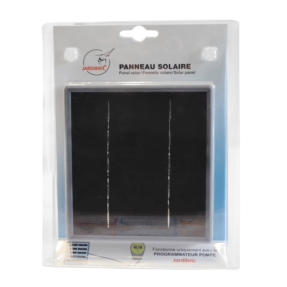 Jardibric - Panneau solaire pour programmateur pompe 2 W PS16 JARDIBRIC - Imagen 2
