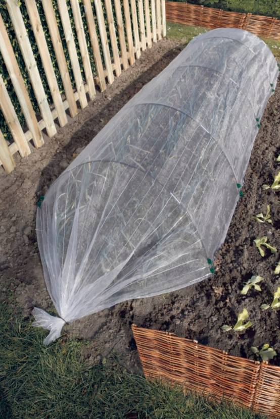 Nortène - Kit tunnel anti-insectes polyester blanc L. 4,50 m x 1 m NORTENE - Image 2