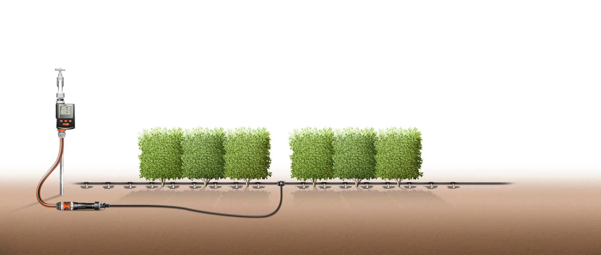Gardena - Kit d'arrosage goutte-à-goutte L. 15 m - Gardena - Imagen 3