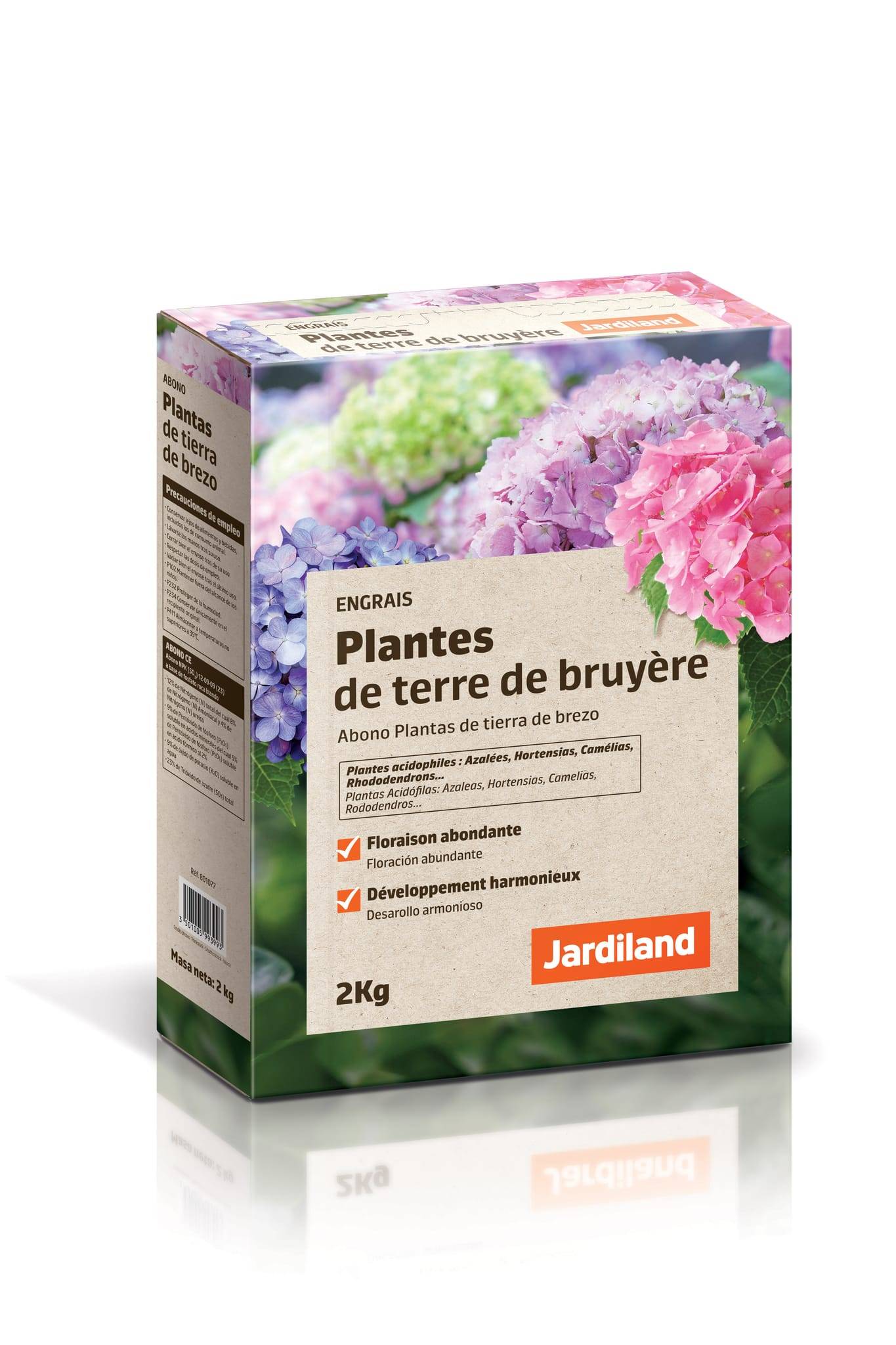 Engrais Plantes de Terre de Bruyère 2 Kg