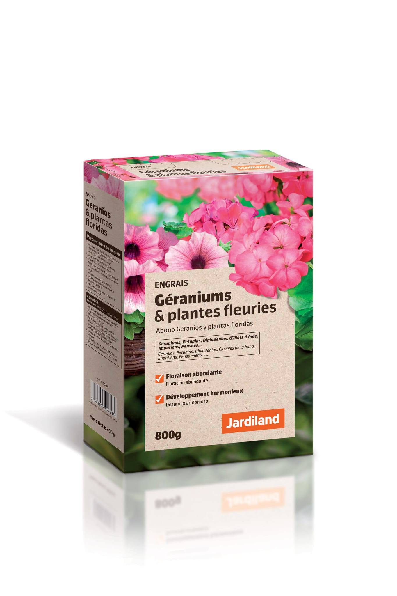 Engrais Géraniums Et Plantes Fleuries 800G