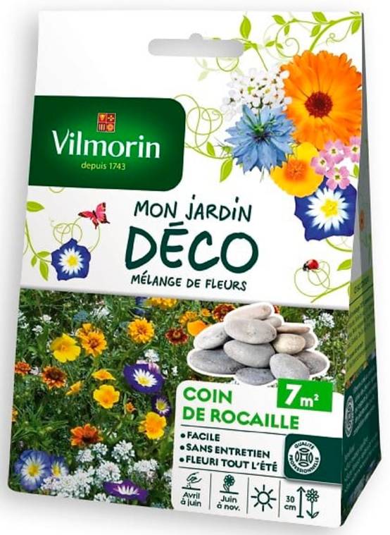 Vilmorin - Graines de Mélange Fleurs Coin Rocaille - VILMORIN - Image 1