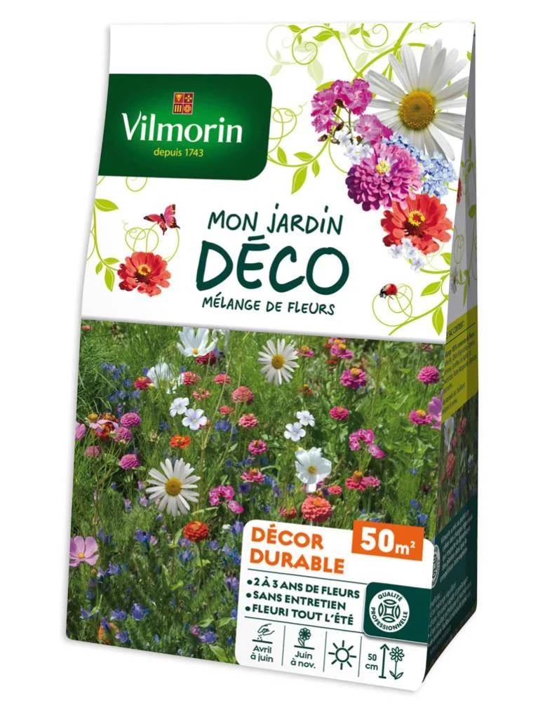 Mélange de fleurs Sachet graines Durable 50m2 - VILMORIN - Image 2
