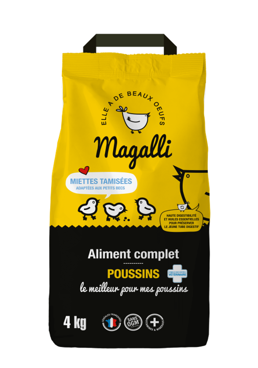 Magalli - Magalli - Aliment complet pour poussin - 4 kg - Imagen 1