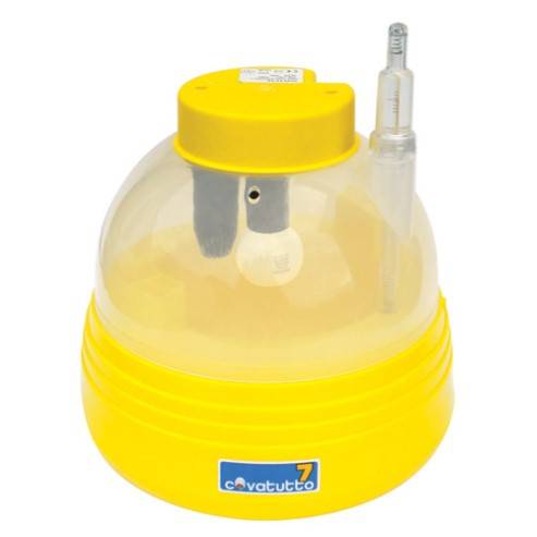 Couveuse manuelle 6-7 œufs - L.25 x l.25 x H.29 cm