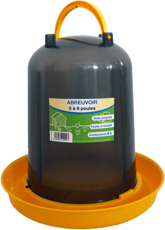 Abreuvoir baïonnette 8l - L.32 x l.32 x H.31 cm