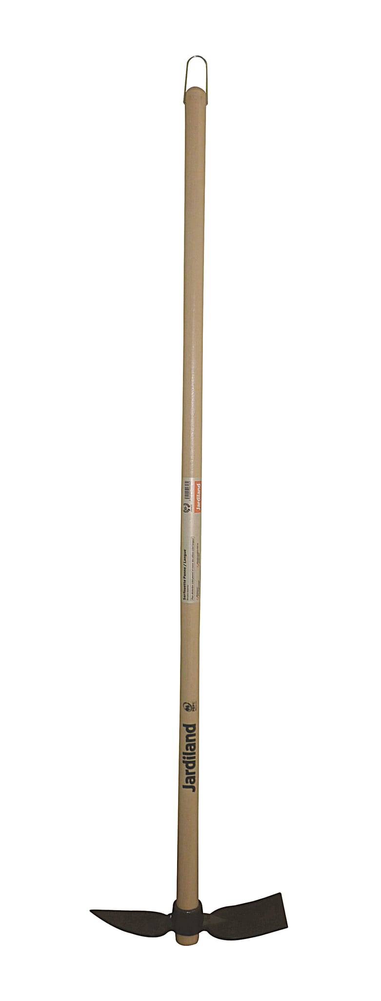 Azada de pala y lengua Madera - L.110 x l.26 x H.8 cm