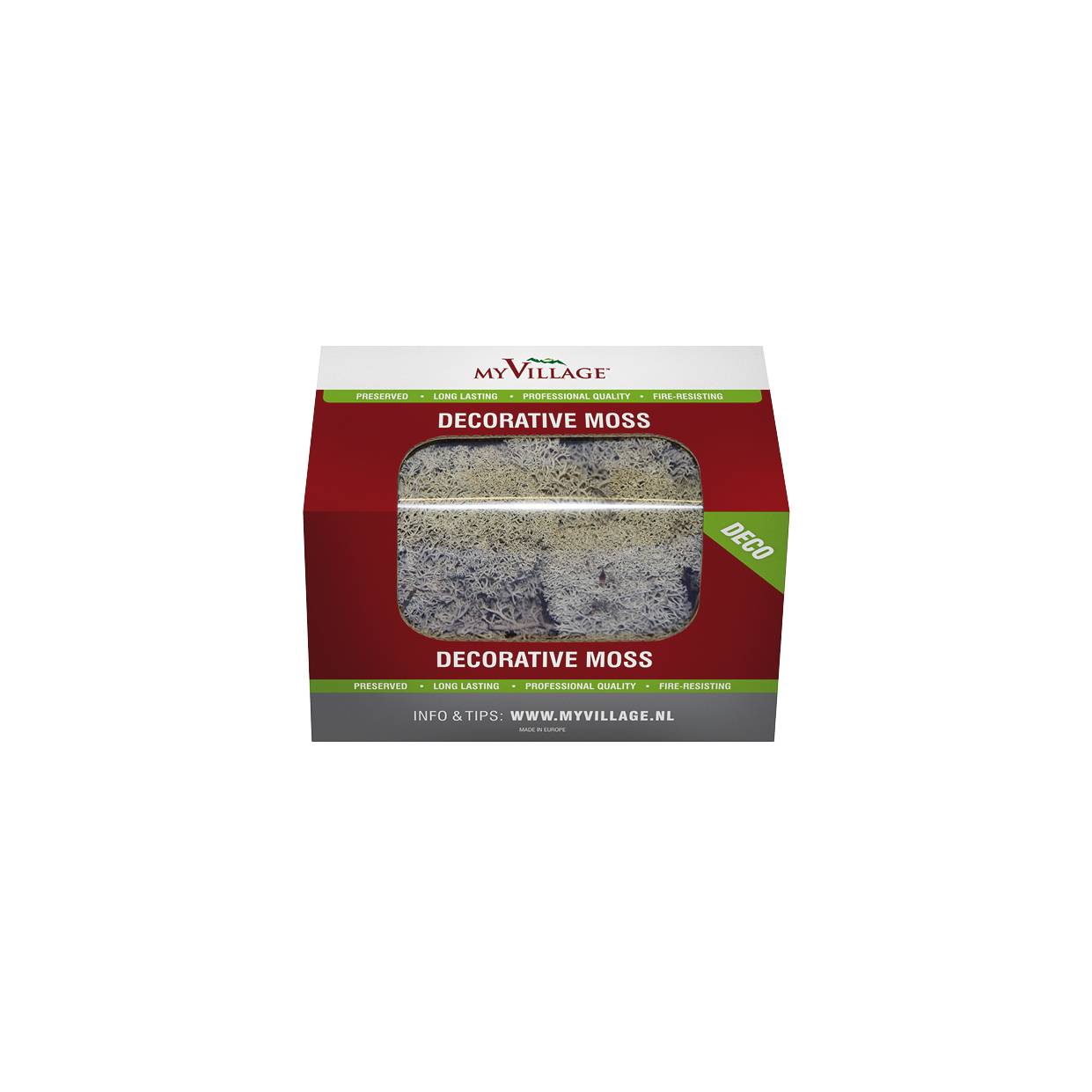 My Village - My village - Lichen naturel pour village de Noël - 50g