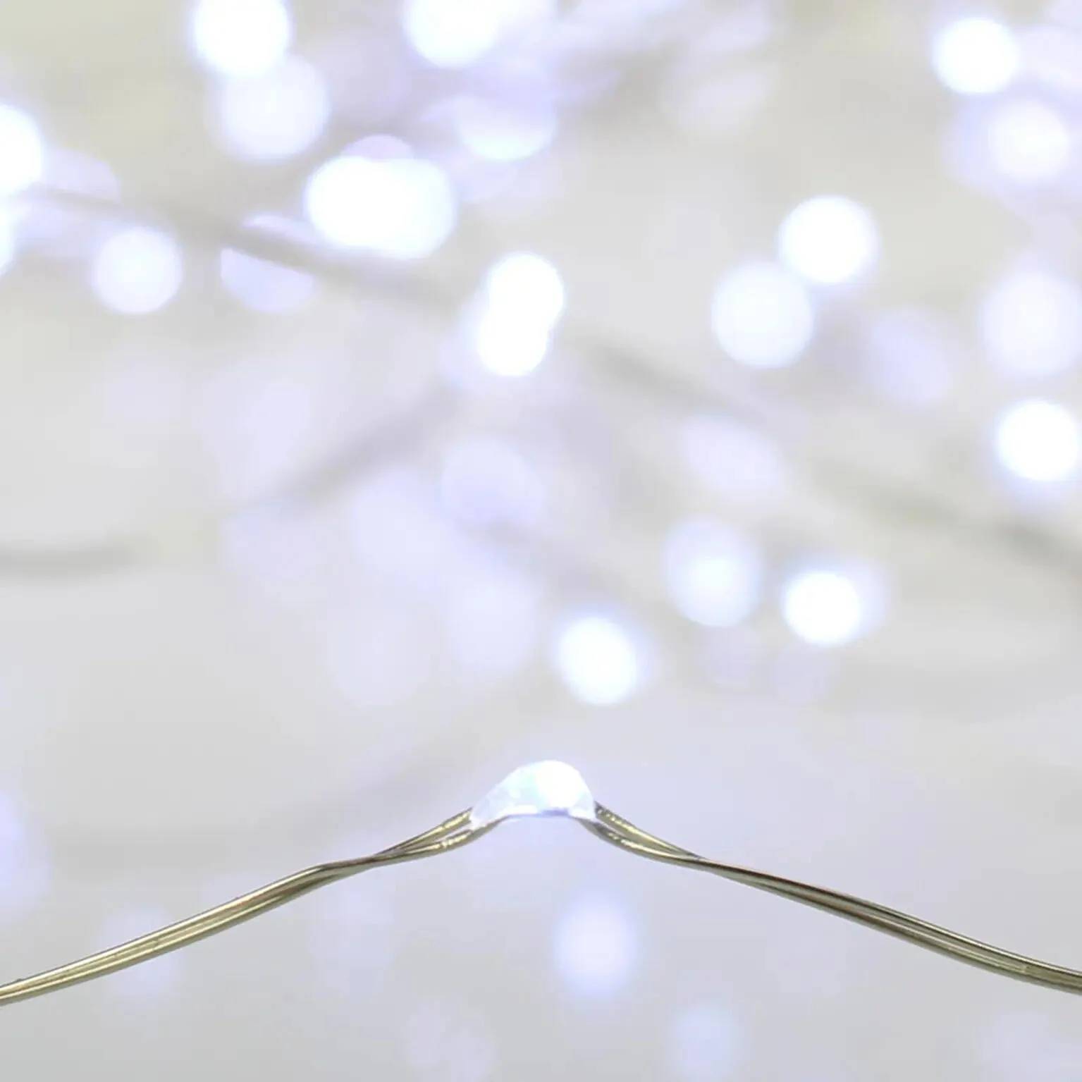 Blachere Illumination - Guirlande avec 150 micro LEDS Blanc Pur - L.7,5 m - BLACHERE ILLUMINATION - Image 8