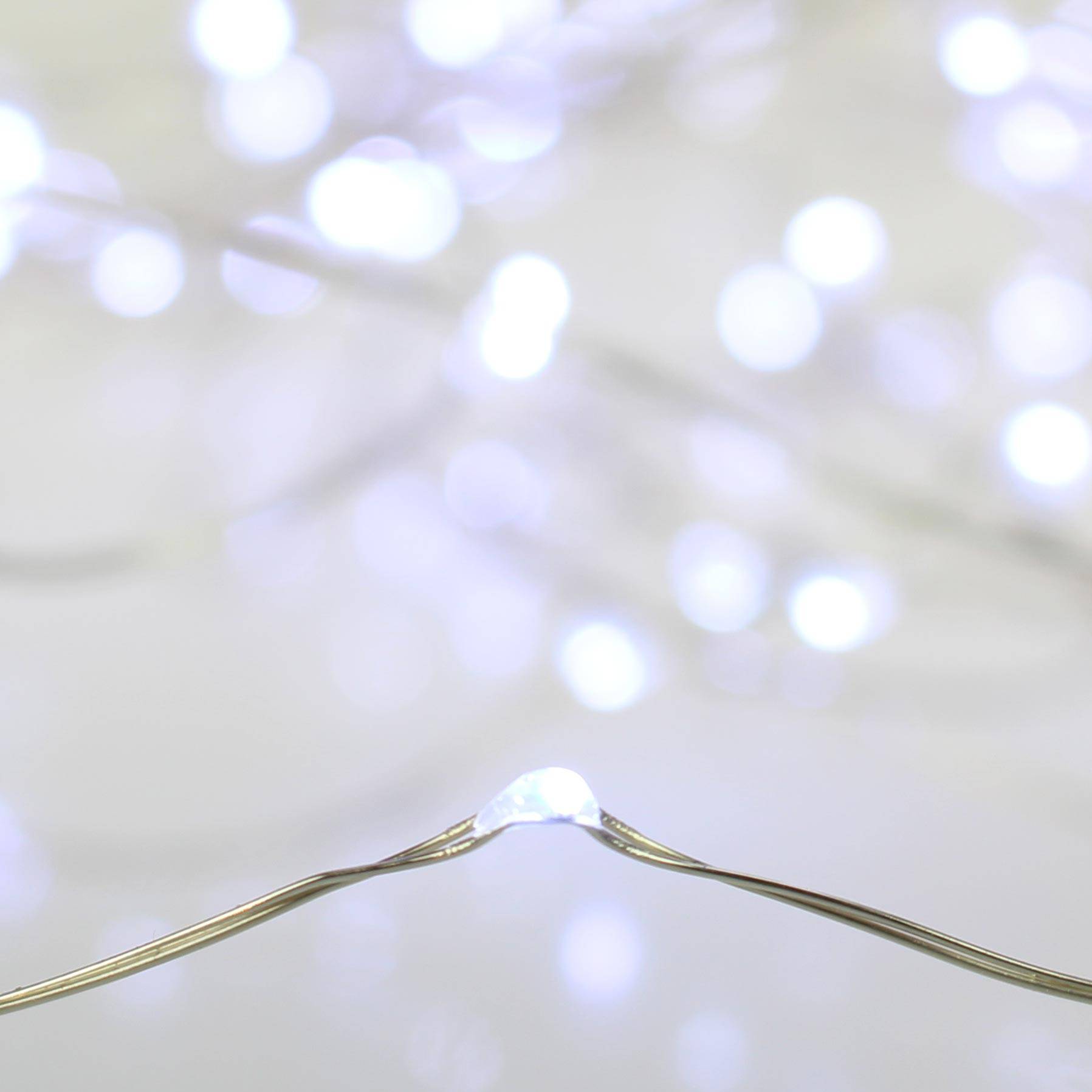 Blachere Illumination - Guirlande avec 150 micro LEDS Blanc Pur - L.7,5 m - BLACHERE ILLUMINATION - Image 3