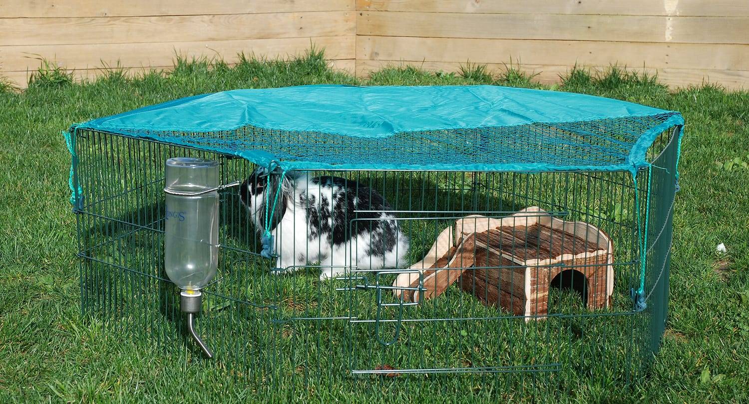 Lifland - Enclos pour lapin & cochon d'inde semi ajouré Ø.120 x H.38 cm