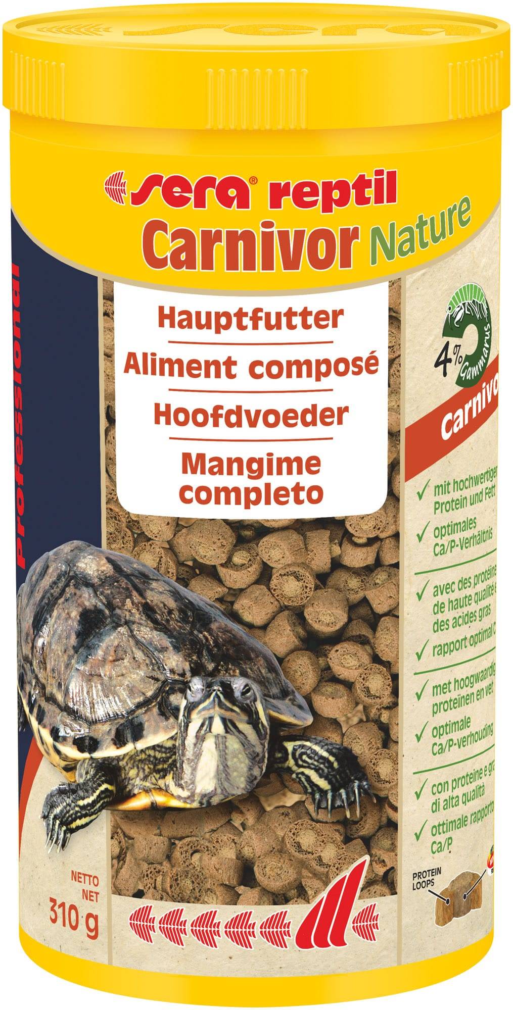 Sera - Sera - Aliment composé reptil Professional Carnivor Nature