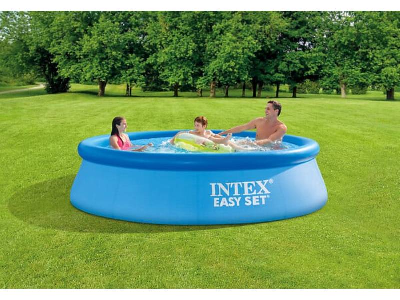 Intex - Kit piscinette gonflable Easy Set 3,05 x 0,76 m